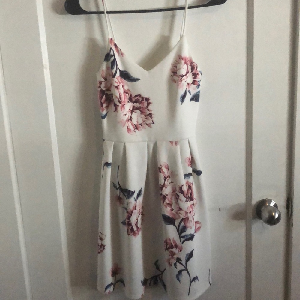 White Graduation Dress